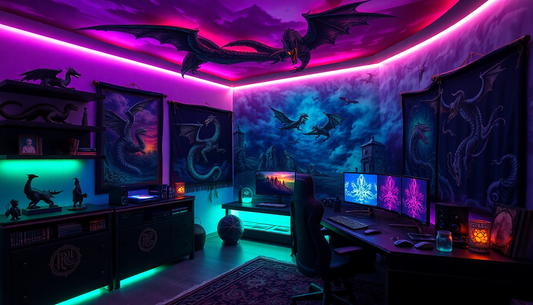 Unleash Your Inner Dragon: Crafting the Ultimate Dragon-Themed Room or Gaming Setup